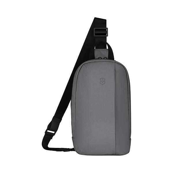 Рюкзак с одним плечевым ремнём VICTORINOX Travel Essentials, серый, полиэстер, 18x8x30 см 653385 Victorinox, Артикул: 653385 фото №1