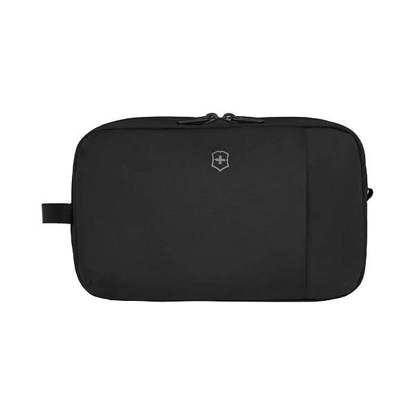 Несессер VICTORINOX Travel Essentials Toiletry Bag, чёрный, полиэстер, 27x14x16 см 653373 Victorinox, Артикул: 653373 фото №1