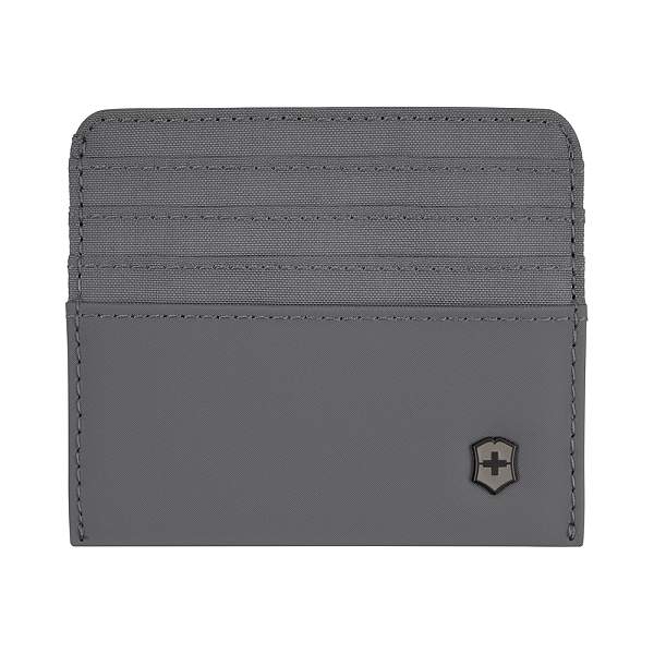 Портмоне для кредитных карт VICTORINOX Travel Essentials Card Holder, серое, полиэстер, 11х1x9 см 653370 Victorinox, Артикул: 653370 фото №1