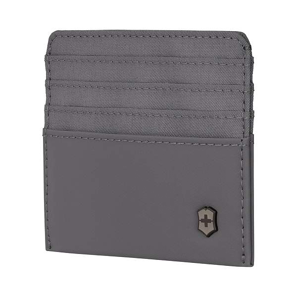 Портмоне для кредитных карт VICTORINOX Travel Essentials Card Holder, серое, полиэстер, 11х1x9 см 653370 Victorinox, Артикул: 653370 фото №1