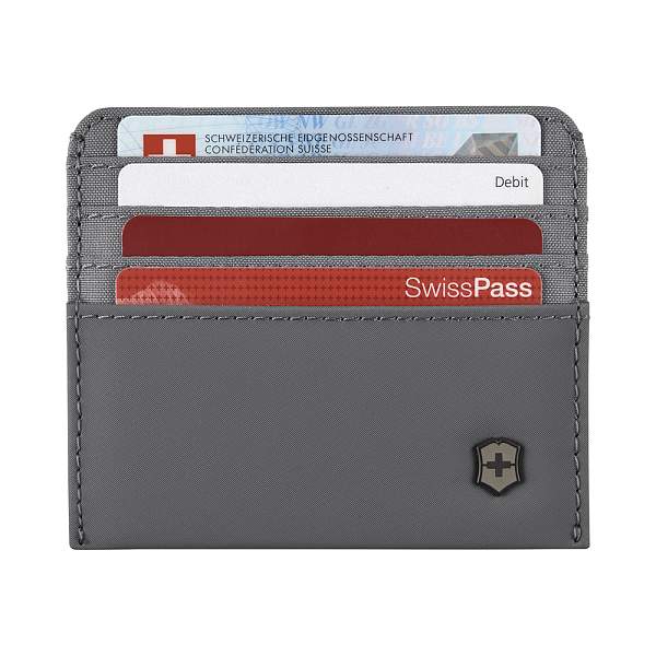 Портмоне для кредитных карт VICTORINOX Travel Essentials Card Holder, серое, полиэстер, 11х1x9 см 653370 Victorinox, Артикул: 653370 фото №1