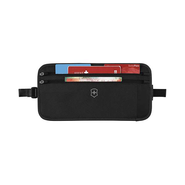Сумка на пояс VICTORINOX Travel Essentials Security Belt Bag, черная, полиэстер, 28х1х14 см 653380 Victorinox, Артикул: 653380 фото №1