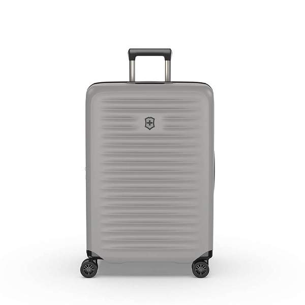 Чемодан VICTORINOX Airox Advanced, серо-белый матовый, 100% поликарбонат Makrolon, 46x29x69 см, 75 л 653137 Victorinox, Артикул: 653137 фото №1