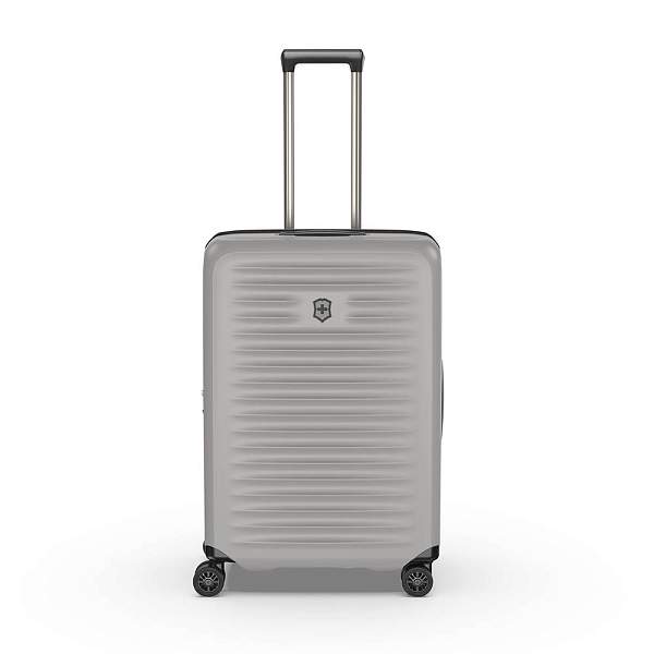 Чемодан VICTORINOX Airox Advanced, серо-белый матовый, 100% поликарбонат Makrolon, 46x29x69 см, 75 л 653137 Victorinox, Артикул: 653137 фото №1
