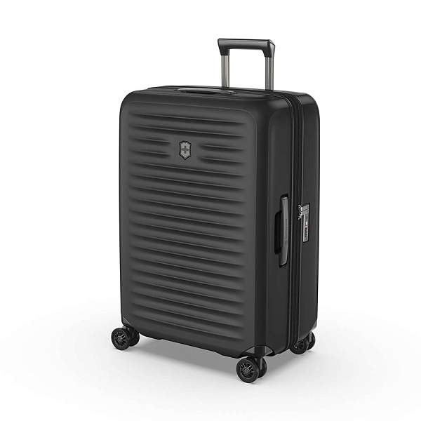 Чемодан VICTORINOX Airox Advanced, черный матовый, 100% поликарбонат Makrolon, 46x29x69 см, 75 л 612589 Victorinox, Артикул: 612589 фото №1