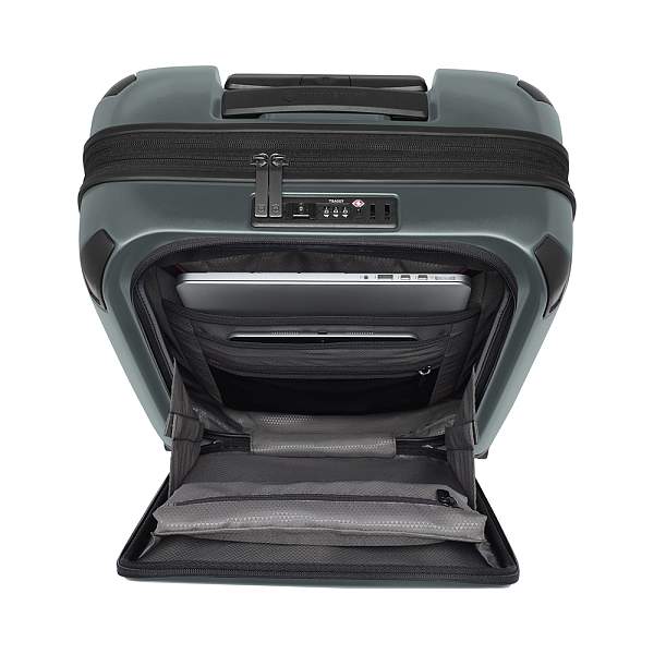 Чемодан VICTORINOX Spectra™ 3.0 Global Carry-On, темно-зеленый, поликарбонат Sorplas™, 40x20x55 см, 39 л 653154 Victorinox, Артикул: 653154 фото №1