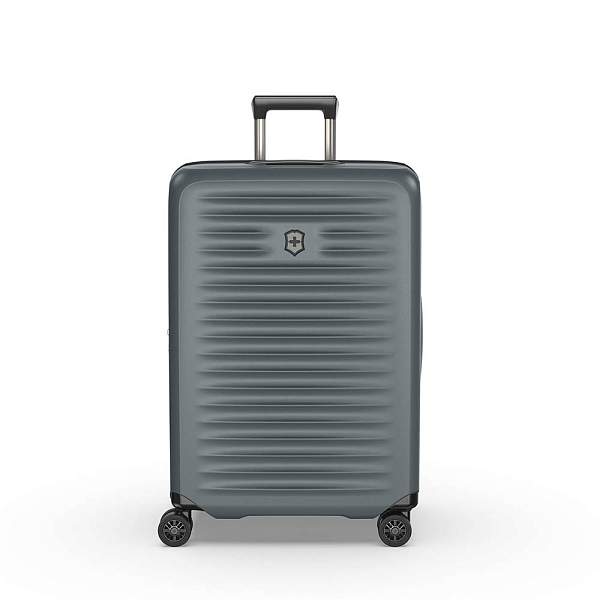 Чемодан VICTORINOX Airox Advanced, серо-синий матовый, 100% поликарбонат Makrolon, 46x29x69 см, 75 л 653136 Victorinox, Артикул: 653136 фото №1