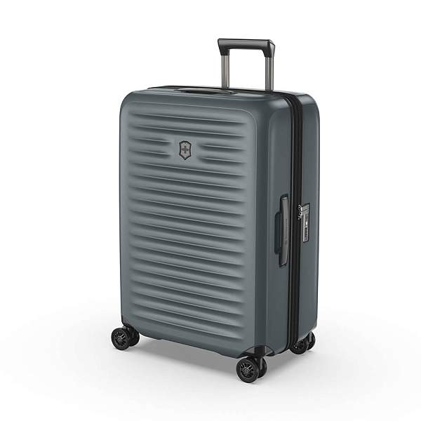 Чемодан VICTORINOX Airox Advanced, серо-синий матовый, 100% поликарбонат Makrolon, 46x29x69 см, 75 л 653136 Victorinox, Артикул: 653136 фото №1