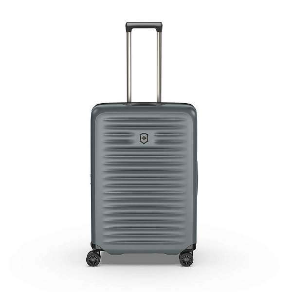 Чемодан VICTORINOX Airox Advanced, серо-синий матовый, 100% поликарбонат Makrolon, 46x29x69 см, 75 л 653136 Victorinox, Артикул: 653136 фото №1
