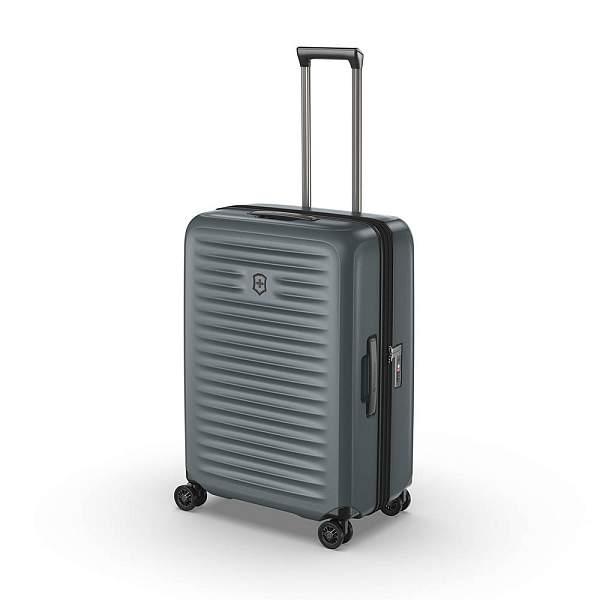 Чемодан VICTORINOX Airox Advanced, серо-синий матовый, 100% поликарбонат Makrolon, 46x29x69 см, 75 л 653136 Victorinox, Артикул: 653136 фото №1