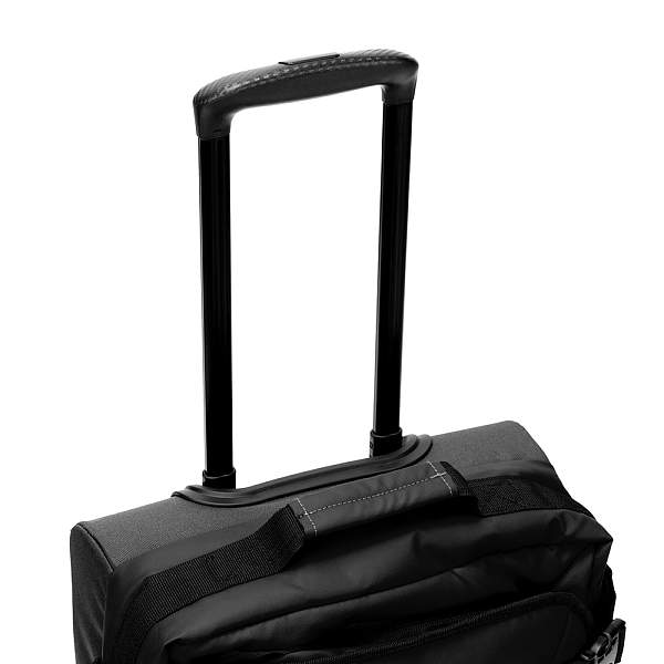 Сумка на колесах TORBER Mobi, черный, полиэстер 900D с PU покрытием, 47 х 34 х 21,5 см, 32 л T1809BLS Torber, Артикул: T1809BLS фото №1