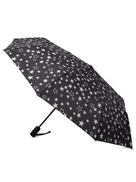 Q25807 (Звезды на черном) Зонт женский автомат Henry Backer Henry Backer, Артикул: Q25807 фото №1