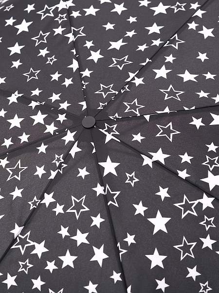 Q25807 (Звезды на черном) Зонт женский автомат Henry Backer Henry Backer, Артикул: Q25807 фото №1