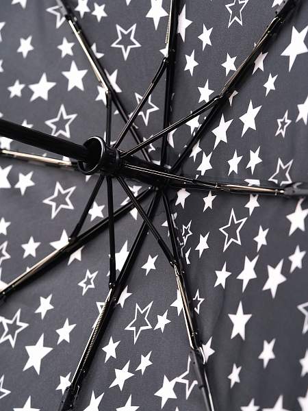 Q25807 (Звезды на черном) Зонт женский автомат Henry Backer Henry Backer, Артикул: Q25807 фото №1