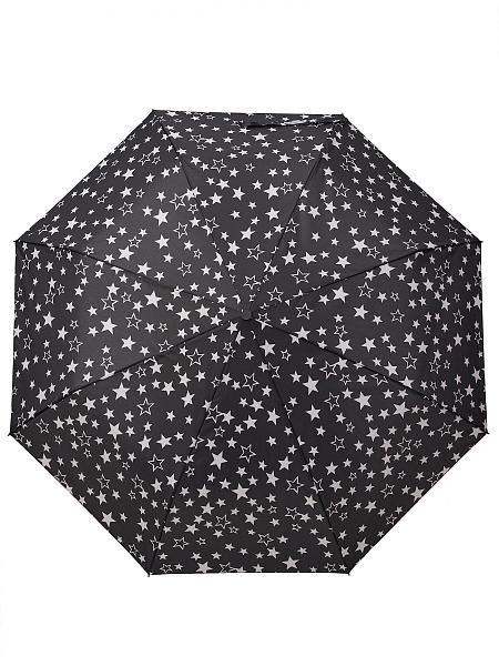 Q25807 (Звезды на черном) Зонт женский автомат Henry Backer Henry Backer, Артикул: Q25807 фото №1