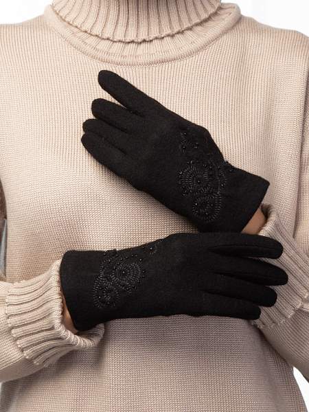 Перчатки жен Labbra LB-PH-44 black Labbra, Артикул: LB-PH-44-M_01-000238 фото №1