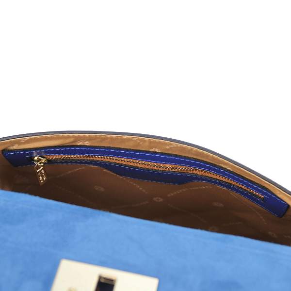 Женская кожаная сумка Tuscany (Темно-синий) Tuscany, Артикул: TL142286-8 фото №1