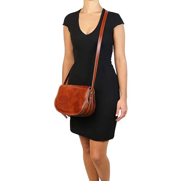 Женская кожаная сумка Tuscany (Темно-коричневый) Tuscany, Артикул: TL9031-2 фото №1