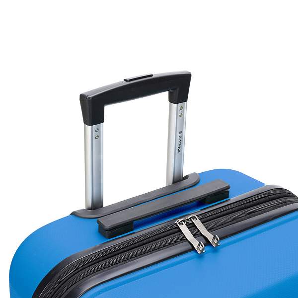 Чемодан TORBER В Отпуск, ярко-синий, полипропилен, 65,5 х 43,5 х 26 см, 62 л T1907B-M Torber, Артикул: T1907B-M фото №1