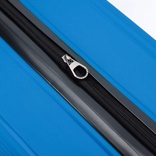 Чемодан TORBER В Отпуск, ярко-синий, полипропилен, 65,5 х 43,5 х 26 см, 62 л T1907B-M Torber, Артикул: T1907B-M фото №1
