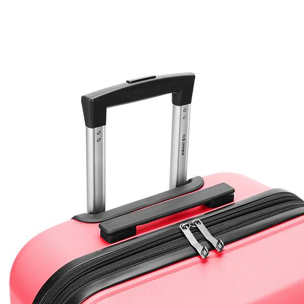 Чемодан TORBER В Отпуск, ярко-розовый, полипропилен, 65,5 х 43,5 х 26 см, 62 л T1907C-M Torber, Артикул: T1907C-M фото №1