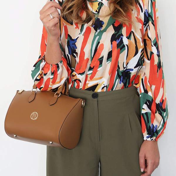 Женская сумка из натуральной кожи (Coffee) Tuscany, Артикул: TL142399-2 фото №1