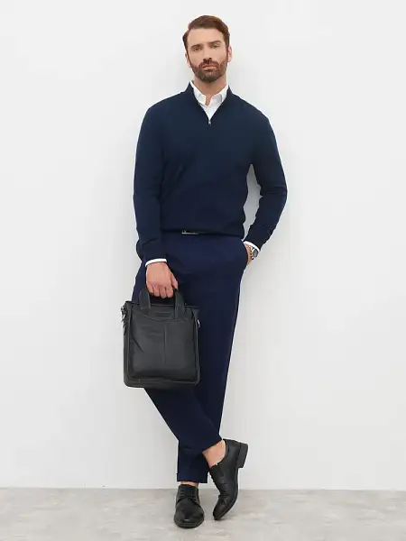 Мужской кожаный планшет Bostanten (Черный) Tuscany, Артикул: B10022-1 фото №1