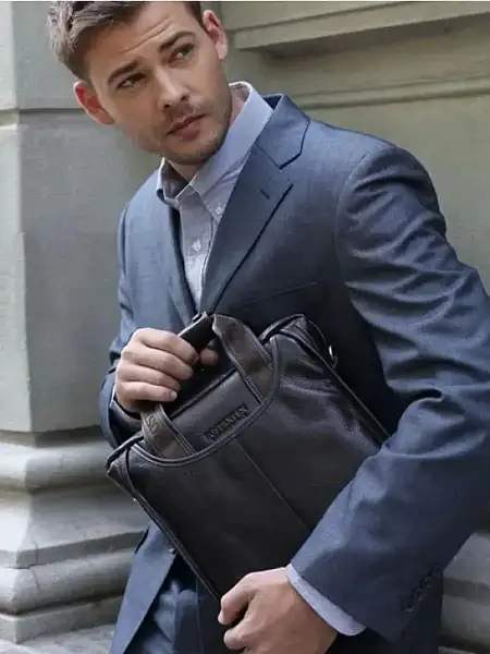 Мужской кожаный планшет Bostanten (Черный) Tuscany, Артикул: B10022-1 фото №1