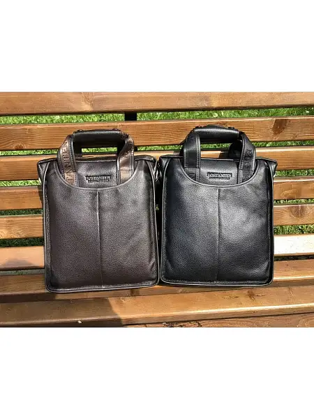 Мужской кожаный планшет Bostanten (Черный) Tuscany, Артикул: B10022-1 фото №1