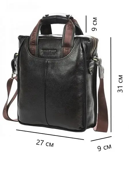 Мужской кожаный планшет Bostanten (Коричневый) Tuscany, Артикул: B10022-3 фото №1