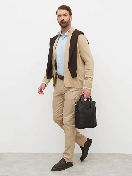 Мужской кожаный планшет Bostanten (Коричневый) Tuscany, Артикул: B10022-3 фото №1