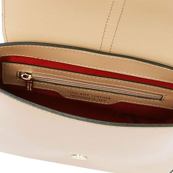 Кожаная женская сумка на плечо Tuscany (Champagne) Tuscany, Артикул: TL141598-5 фото №1