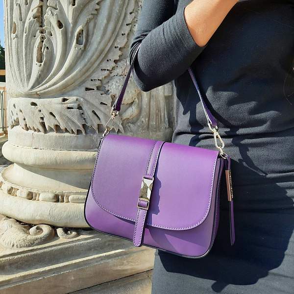 Кожаная женская сумка на плечо Tuscany (Champagne) Tuscany, Артикул: TL141598-5 фото №1