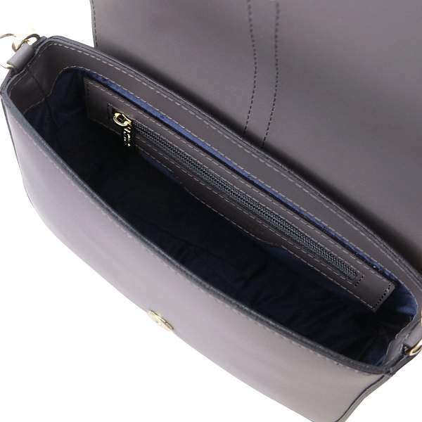 Кожаная женская сумка на плечо Tuscany (Серый) Tuscany, Артикул: TL141598-10 фото №1