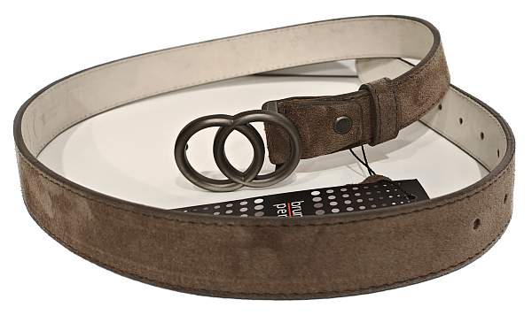 Ремень bp 1/30/1-95 bruno perri серый Bruno Perri, Артикул: 1/30/1-95 фото №1