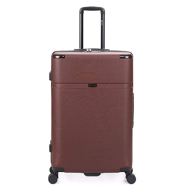 Чемодан TORBER Onego, бордовый, ABS-пластик, 69,5 х 46 х 26 см, 69 л T2081BM Torber, Артикул: T2081BM фото №1