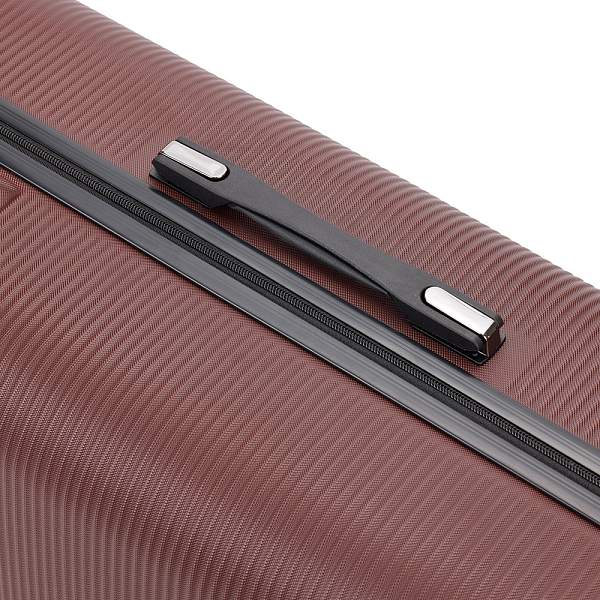 Чемодан TORBER Onego, бордовый, ABS-пластик, 69,5 х 46 х 26 см, 69 л T2081BM Torber, Артикул: T2081BM фото №1