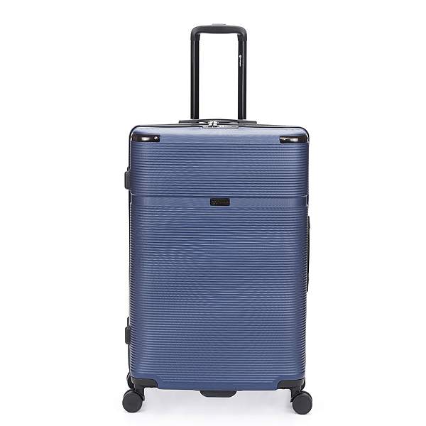 Чемодан TORBER Onego, синий, ABS-пластик, 79,5 х 51 х 29 см, 103 л T2081BLL Torber, Артикул: T2081BLL фото №1