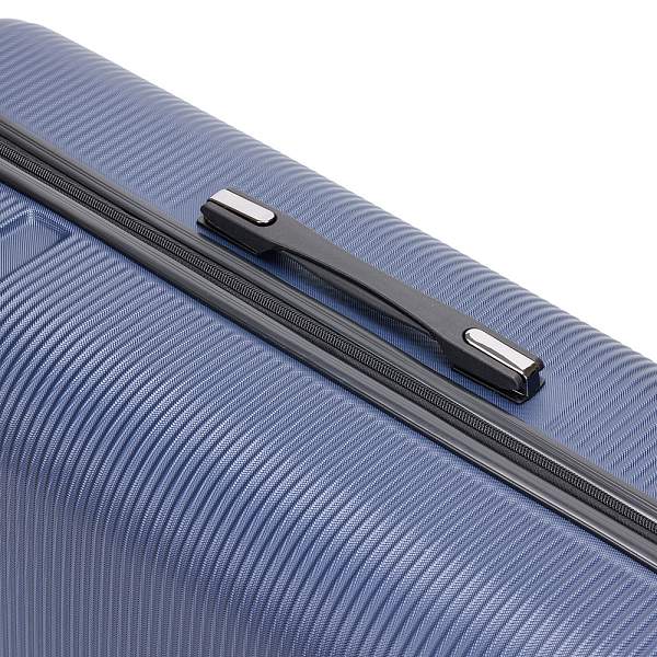 Чемодан TORBER Onego, синий, ABS-пластик, 79,5 х 51 х 29 см, 103 л T2081BLL Torber, Артикул: T2081BLL фото №1