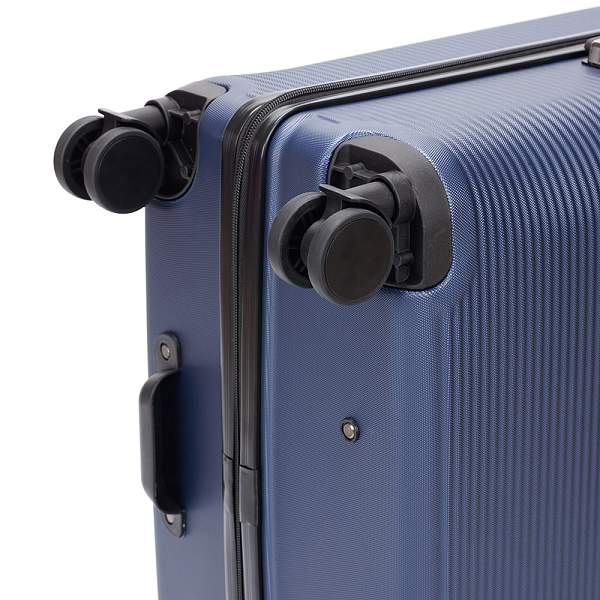 Чемодан TORBER Onego, синий, ABS-пластик, 79,5 х 51 х 29 см, 103 л T2081BLL Torber, Артикул: T2081BLL фото №1