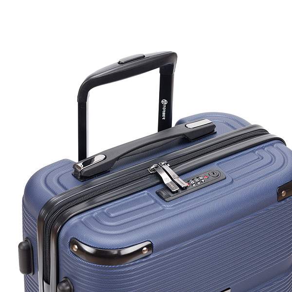 Чемодан TORBER Onego, синий, ABS-пластик, 59,5 х 39,5 х 24 см, 46 л T2081BLS Torber, Артикул: T2081BLS фото №1