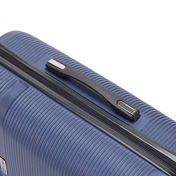 Чемодан TORBER Onego, синий, ABS-пластик, 59,5 х 39,5 х 24 см, 46 л T2081BLS Torber, Артикул: T2081BLS фото №1