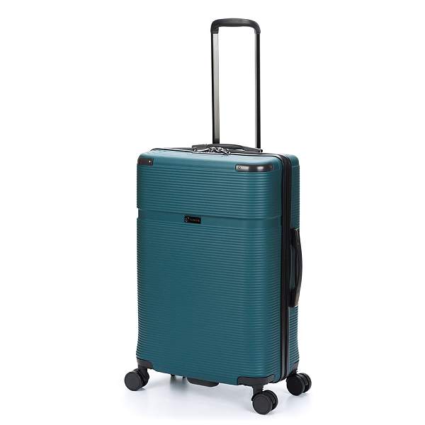 Чемодан TORBER Onego, зелёный, ABS-пластик, 69,5 х 46 х 26 см, 69 л T2081GRM Torber, Артикул: T2081GRM фото №1