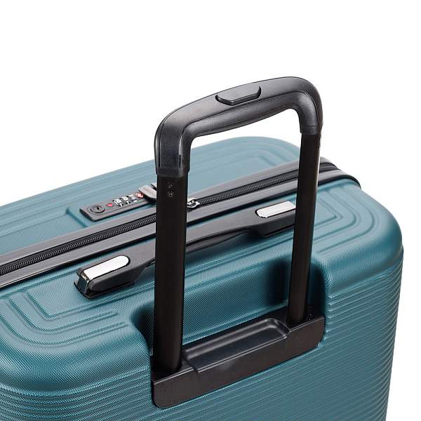 Чемодан TORBER Onego, зелёный, ABS-пластик, 69,5 х 46 х 26 см, 69 л T2081GRM Torber, Артикул: T2081GRM фото №1