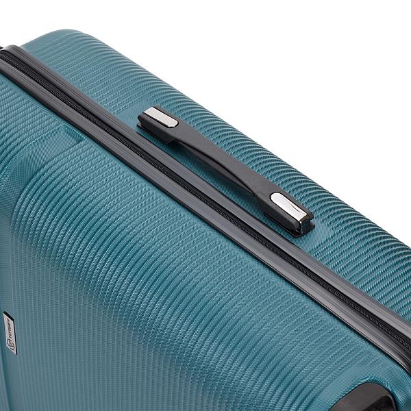 Чемодан TORBER Onego, зелёный, ABS-пластик, 69,5 х 46 х 26 см, 69 л T2081GRM Torber, Артикул: T2081GRM фото №1