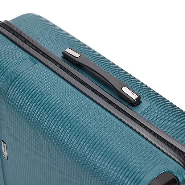 Чемодан TORBER Onego, зелёный, ABS-пластик, 69,5 х 46 х 26 см, 69 л T2081GRM Torber, Артикул: T2081GRM фото №1