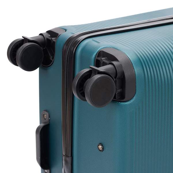 Чемодан TORBER Onego, зелёный, ABS-пластик, 79,5 х 51 х 29 см, 103 л T2081GRL Torber, Артикул: T2081GRL фото №1