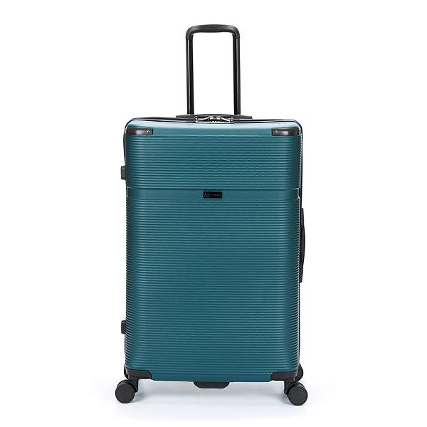 Чемодан TORBER Onego, зелёный, ABS-пластик, 79,5 х 51 х 29 см, 103 л T2081GRL Torber, Артикул: T2081GRL фото №1