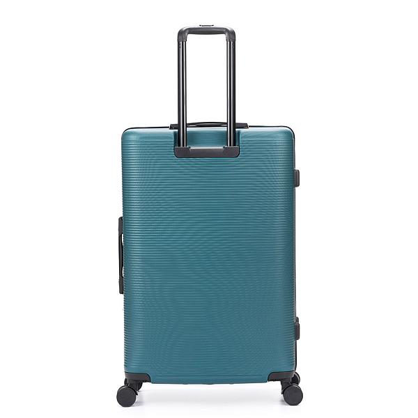 Чемодан TORBER Onego, зелёный, ABS-пластик, 79,5 х 51 х 29 см, 103 л T2081GRL Torber, Артикул: T2081GRL фото №1
