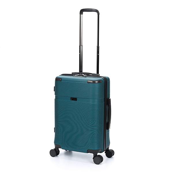 Чемодан TORBER Onego, зелёный, ABS-пластик, 59,5 х 39,5 х 24 см, 46 л T2081GRS Torber, Артикул: T2081GRS фото №1